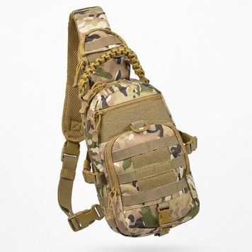 Тактична Нагрудна Сумка Parakord Oxford 25 &times; 19 &times; 10 см мультикам buy95588sts фото