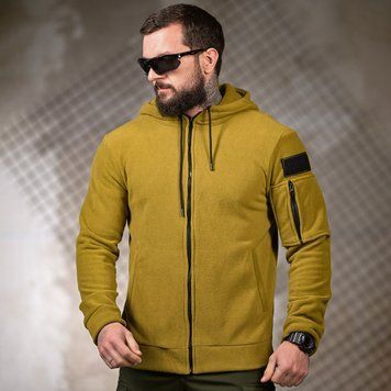 Флісова Кофта з капюшоном 2XL койот buy94616sts-2XL фото