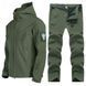 Форма SoftShell на флісі Куртка та Штани олива розмір S for02381sts-S фото 1