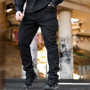 Штани Maximus SoftShell на флісі 3XL чорні buy93623sts-3XL фото
