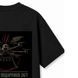 Футболка з принтом Доставка Подарунків 24/7 XS-S чорна for04858sts-XS-S фото 5