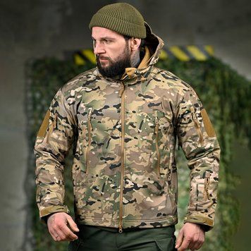 Демісезонна Куртка Silver Knight Windstoper SoftShell на флісі 2XL мультикам  buy19491sts-2XL фото