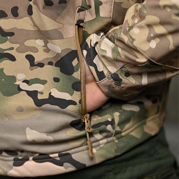 Демісезонна Куртка Silver Knight Windstoper SoftShell на флісі 2XL мультикам  buy19491sts-2XL фото