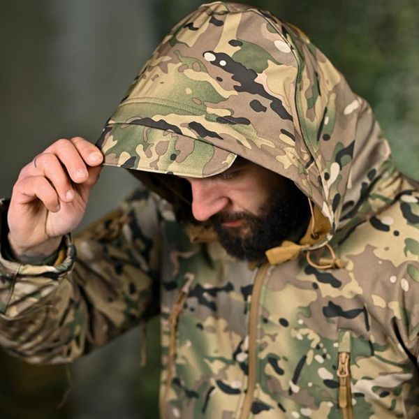 Демісезонна Куртка Silver Knight Windstoper SoftShell на флісі 2XL мультикам  buy19491sts-2XL фото