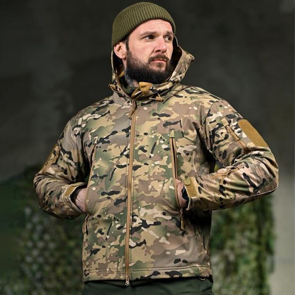 Демісезонна Куртка Silver Knight Windstoper SoftShell на флісі 2XL мультикам  buy19491sts-2XL фото