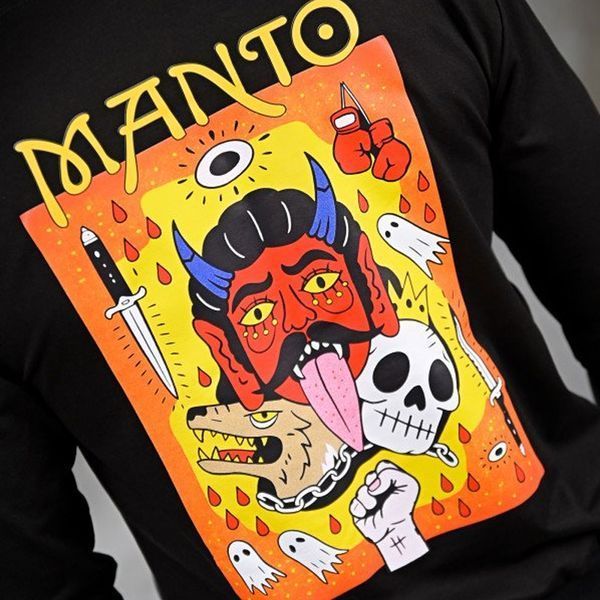 Худи Manto с принтом DEVIL 2XL черное buy93522sts-2XL фото