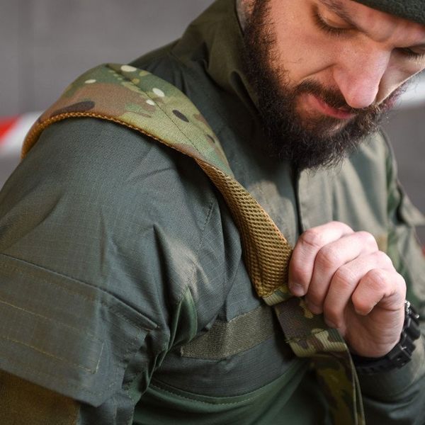 Тактична сумка через плече 7.62 Tactical Cordura 29см х 23см мультикам buy91043sts фото