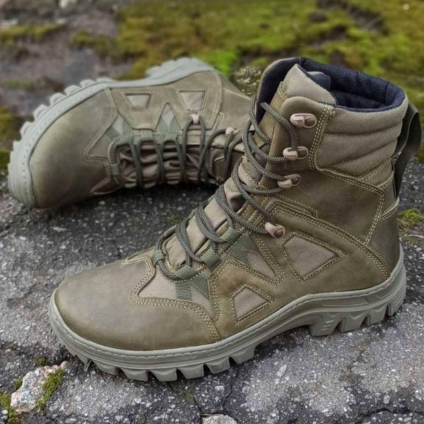 Демісезонні Берці PATRIOT зі вставками Cordura 46 олива for04437sts-46 фото