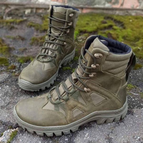 Демісезонні Берці PATRIOT зі вставками Cordura 46 олива for04437sts-46 фото