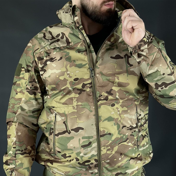 Мембранна Вітровка Aviator мультикам розмір 3XL for4987sts-3XL фото