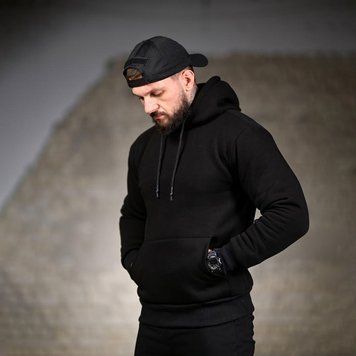 Худи Genesis на Флисе с принтом ODIN 3XL черное buy94049sts-3XL фото