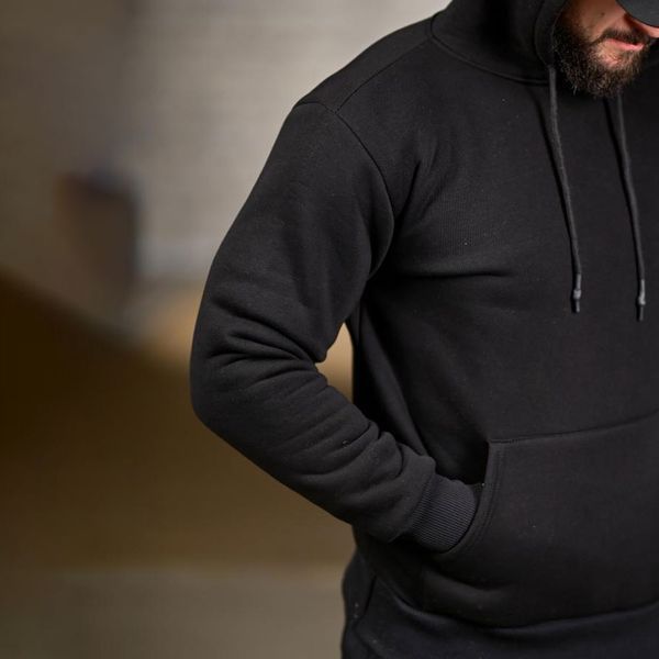 Худи Genesis на Флисе с принтом ODIN 3XL черное buy94049sts-3XL фото