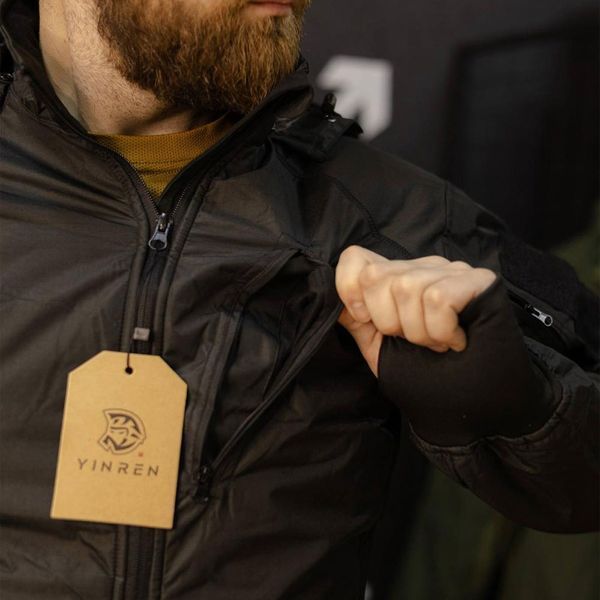 Куртка Yinren с эластичными вставками 3XL черная for04363sts-3XL фото