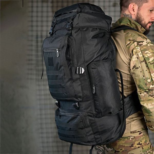 Рюкзак 100л Fernix з кріпленням Molle 95 х 39 см чорний buy93589sts фото