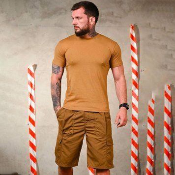 Літній Комплект Streng Футболка та Шорти койот розмір 2XL buy92814sts-2XL фото