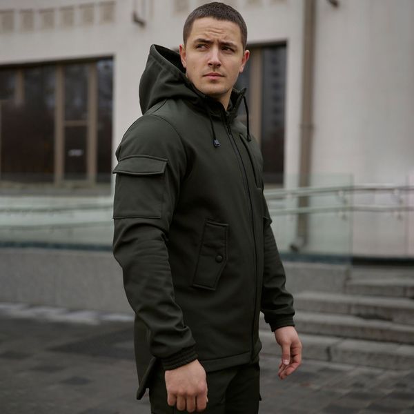 Куртка Intruder SoftShell з капюшоном 3XL олива 1590399965-3XL фото