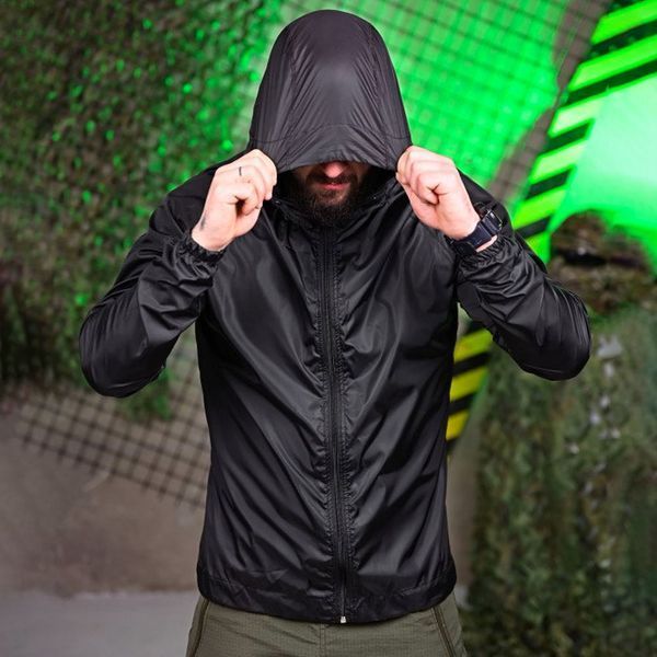 Вітровка Дощовик чорний розмір 3XL buy87929sts-3XL фото