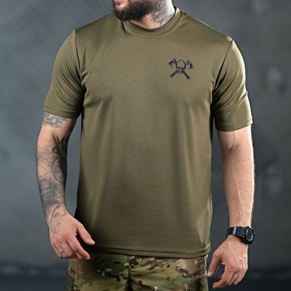Футболка 7.62 tactical з принтом НІ ЖАЛЮ НІ СТРАХУ 2XL олива buy93183sts-2XL фото