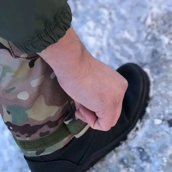 Штани Soft Shell на флісі з наколінниками 7XL мультикам for04185sts-7XL фото