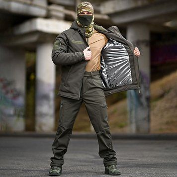Зимова Форма GAMMA SoftShell Куртка на Omni-Heat + Штани 2XL олива buy93974sts-2XL фото