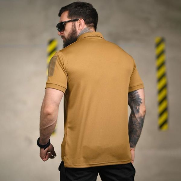 Футболка Поло Patriot с липучками для шевронов 4XL койот buy15029sts-4XL фото