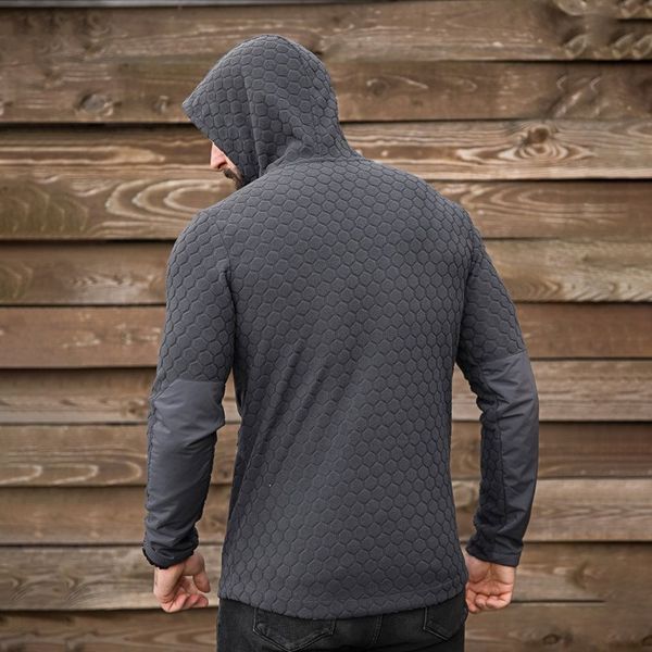 Кофта Флісова Km Urban з Капюшоном 3XL сіра buy93708sts-3XL фото