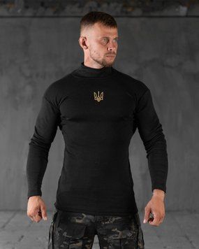 Демисезонный Гольф с принтом Трезубец черный размер 3XL buy89135sts-3XL фото
