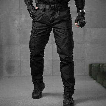 Штани Поліція ріп-стоп XL чорні buy91279sts-XL фото
