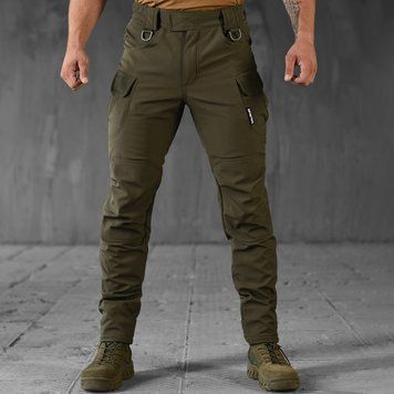 Тактичні Штани Innately Softshell на флісі 3XL олива buy88694sts-3XL фото