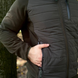Куртка RISEN-STIFF Софтшел с капюшоном 3XL олива for01643-3XL фото 4