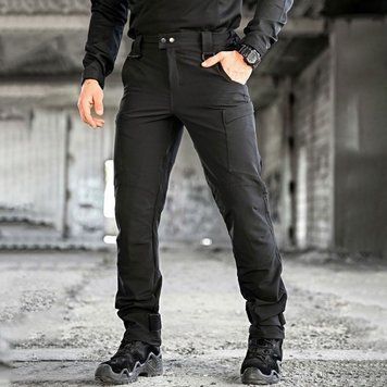 Брюки эластичные Patriot котоновые 3XL черные buy83870sts-3XL фото