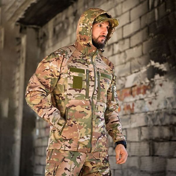Форма 5.11 Tactical Mission Softshell на Флисе Куртка с капюшоном и Брюки с наколенниками XL мультикам buy50109sts-XL фото