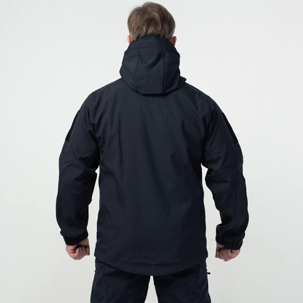 Куртка ДСНС Military Softshell утепленная Флисом 3XL синяя  for02604sts-3XL фото