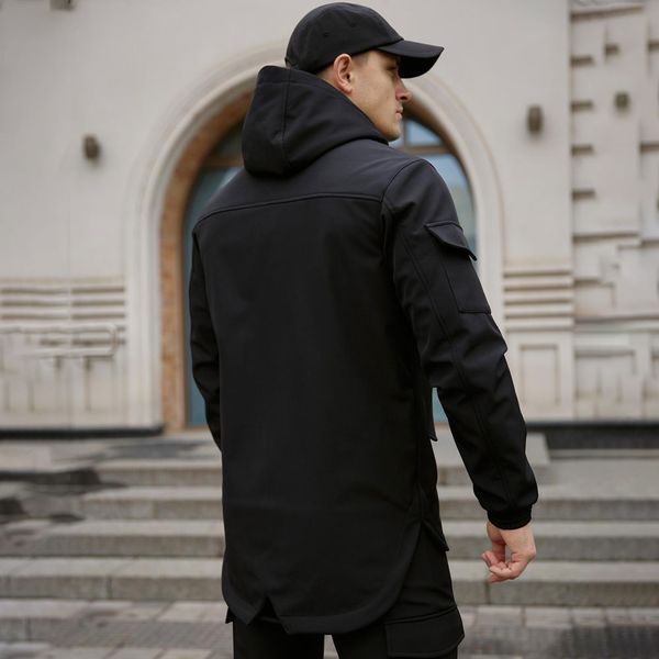 Куртка Intruder SoftShell з капюшоном 3XL чорна 1590399975-3XL фото
