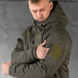 Зимова Форма SoftShell Куртка з липучками для шевронів та штани на флісі олива розмір S buy89502sts-S фото 5