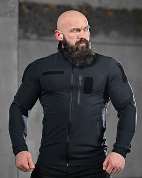 Вітровка ДСНС Paradox з липучками під шеврони темно-синя розмір 2XL buy91466sts-2XL фото