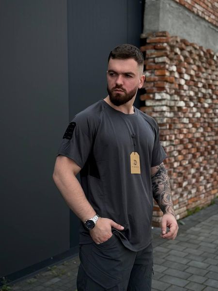Футболка Yinren Raptor 3XL серая for03650sts-3XL фото