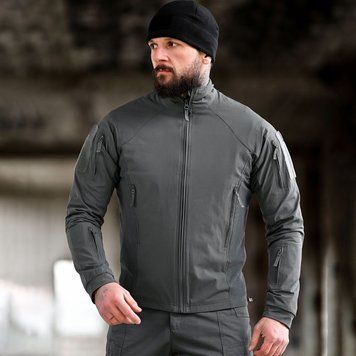 Куртка Yinren Hunter FZ Gen II SoftShell утепленная флисом 3XL серая buy94896sts-3XL фото