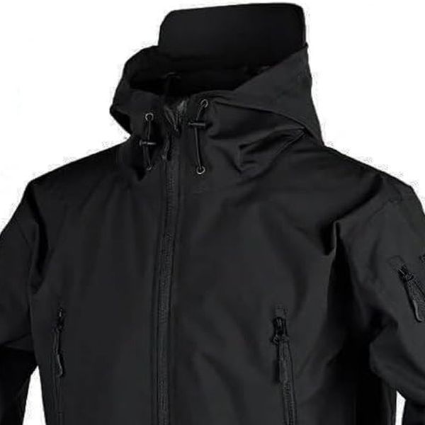 Куртка Shark Skin SoftShell на флісі S чорна for03891sts-S фото