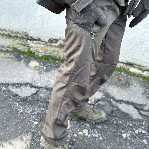 Штани Viking 2.0 SoftShell утеплені флісом 5XL олива for04322sts-5XL фото