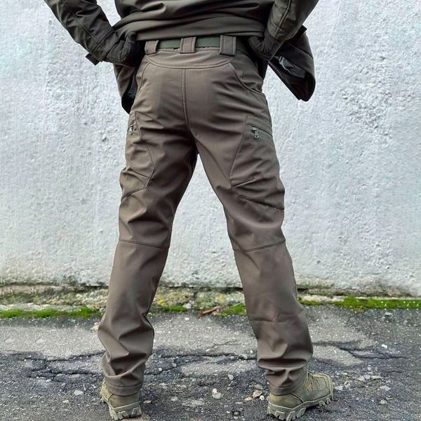 Штани Viking 2.0 SoftShell утеплені флісом 5XL олива for04322sts-5XL фото