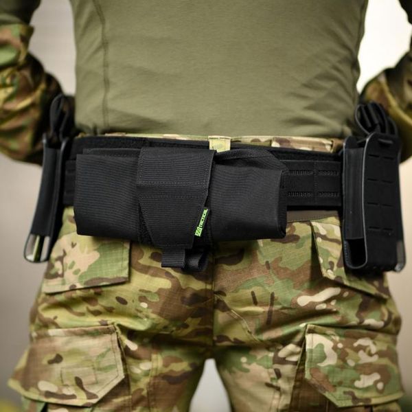 Тактичний Пояс 7.62 Tactical Поліція з системою MOLLE та підсумками чорний buy95280sts фото