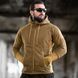 Флісова Кофта 7.62 Tactical з капюшоном та еластичними вставками 3XL койот buy94659sts-3XL фото 3