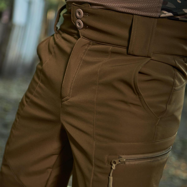 Чоловічі Штани SoftShell на флісі койот розмір 3XL bayraktarM-44-3XL фото