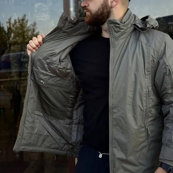 Зимняя куртка Yinren K4 G-Loft 3XL серая for04168sts-3XL фото