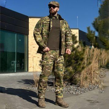 Уставный комплект 3в1 Military Китель и Брюки + Убакс 3XL мультикам for02798sts-3XL фото