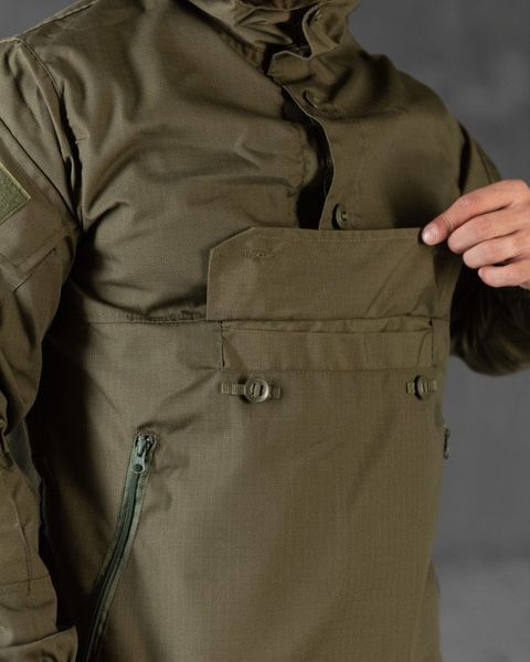 Чоловічий Анорак олива розмір 3XL buy88830sts-3XL фото