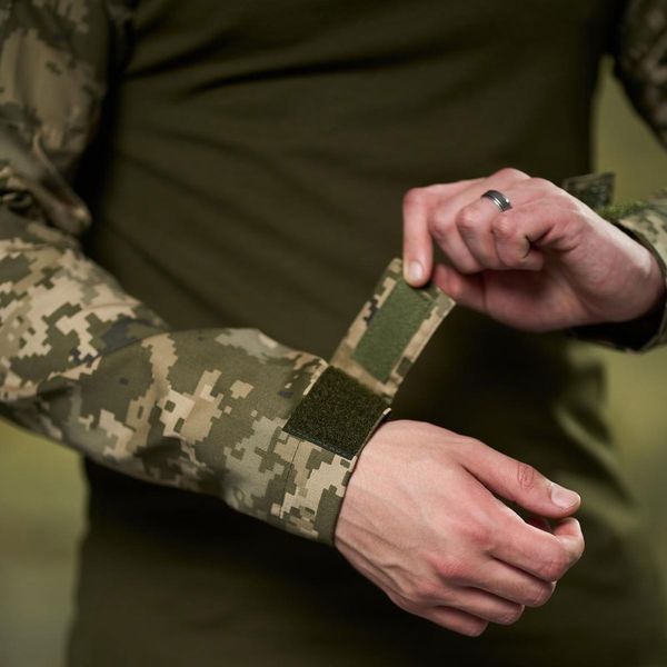 Чоловіча Сорочка з липучками під шеврони олива-піксель розмір 2XL 1556450627sts-2XL фото