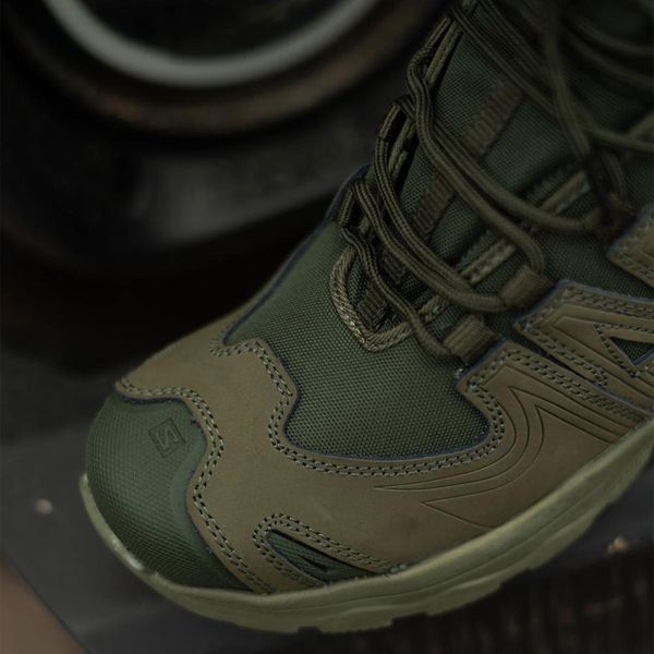 Зимові Берці Salomon Quest 4D Forces High GTX 46 олива for04305sts-46 фото