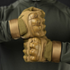 Рукавиці з карбоновими накладками на кісточках койот розмір M buy20085sts-M фото 4